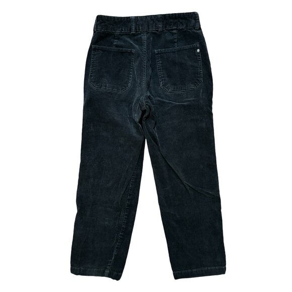 GAP Straight Leg Corduroy Pants in Midnight Blue SZ 8 - Picture 5 of 8